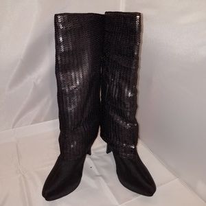 Nina Sequin Boots